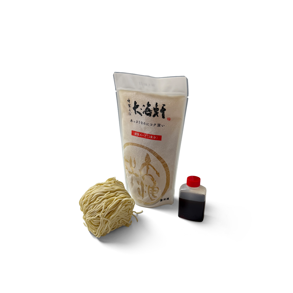 中華そば - 1食分（醤油ダレ-後入スープ）