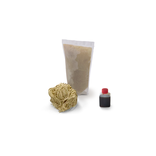 【食べ切りパック】中華そば - 1食分（醤油ダレ-後入スープ）